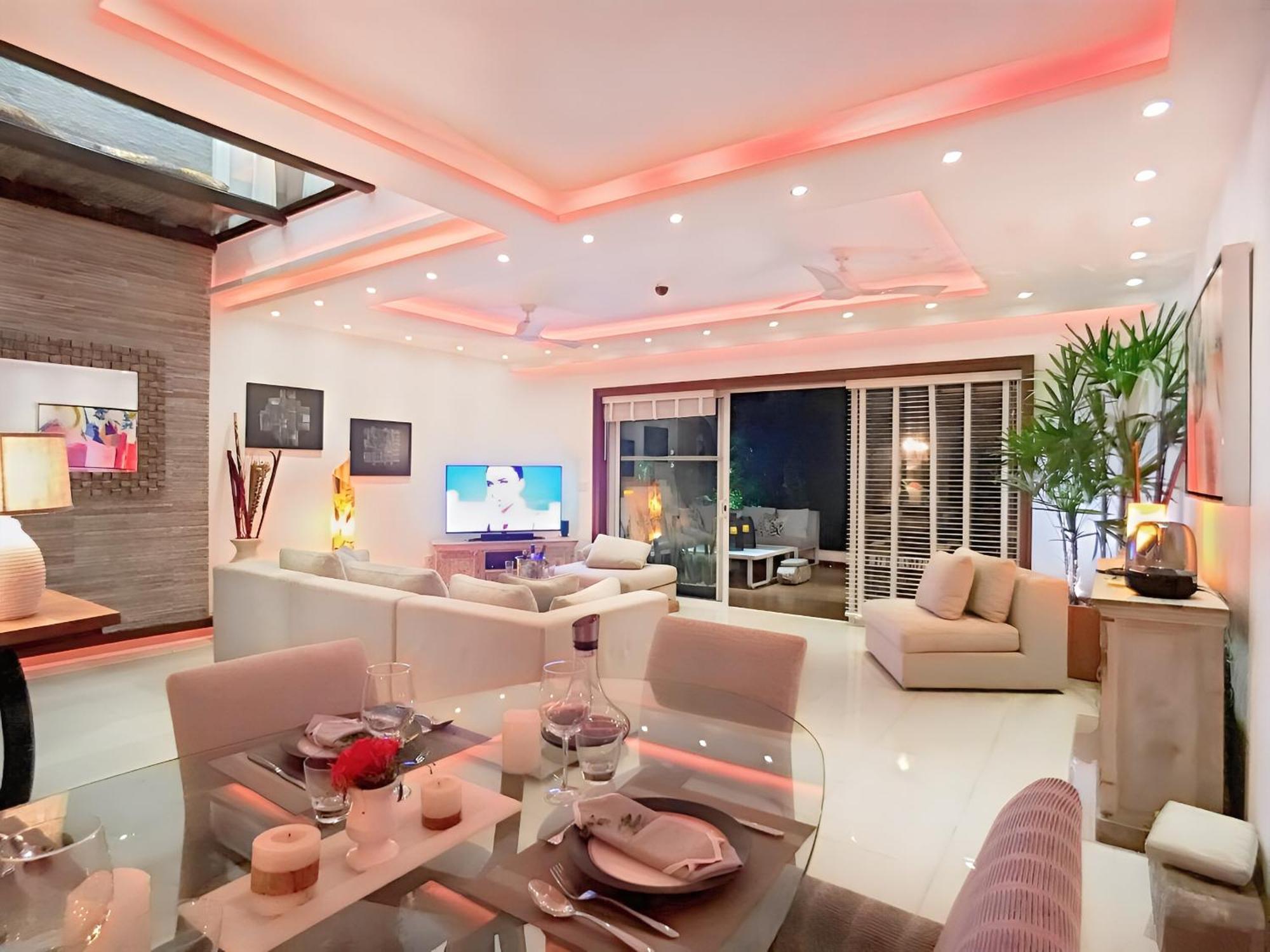 Luxury Duplex -4 Pers- 2Mn Beach&5Th Av, Pool, Gym プレヤデルカーメン エクステリア 写真