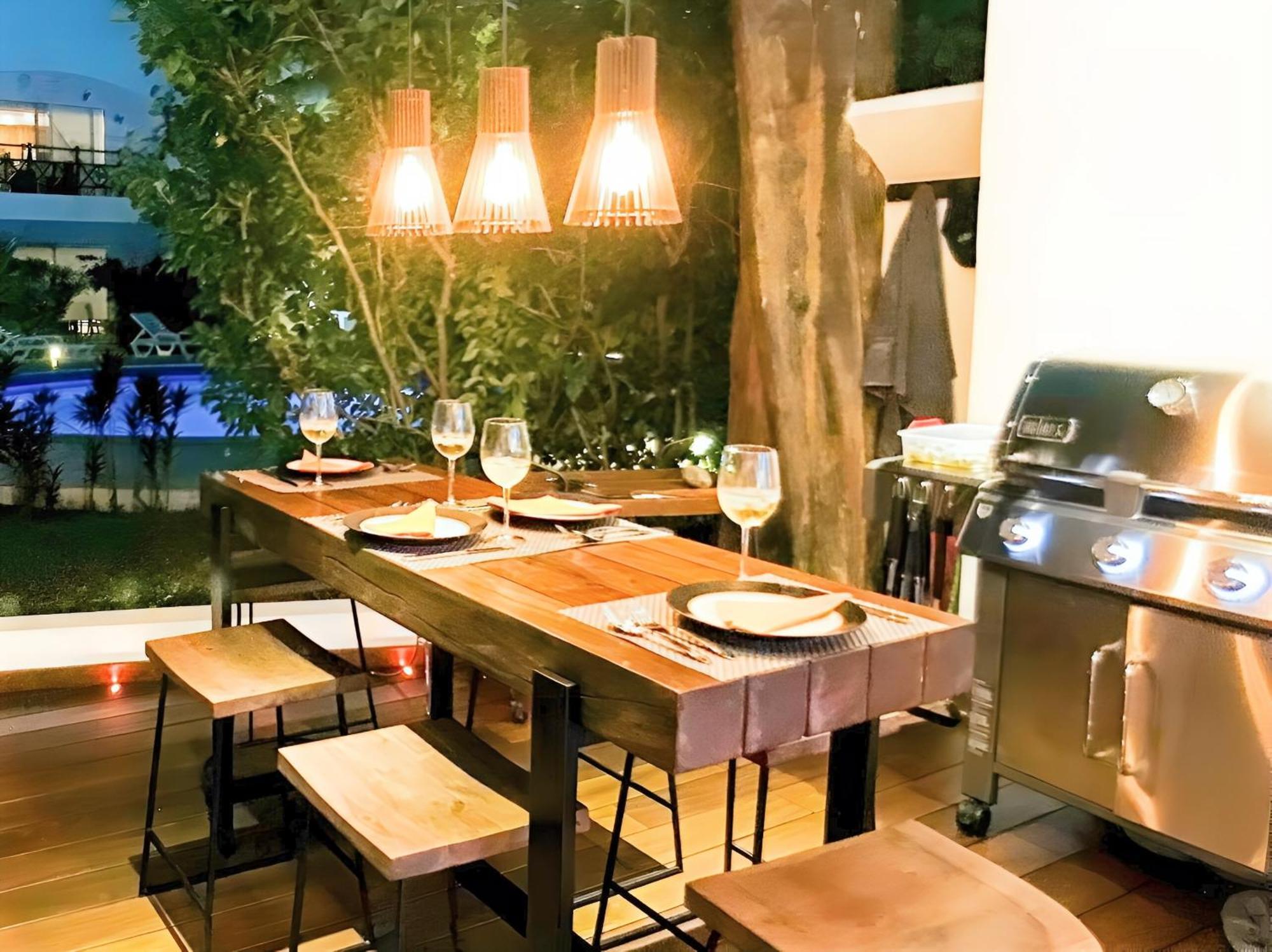 Luxury Duplex -4 Pers- 2Mn Beach&5Th Av, Pool, Gym プレヤデルカーメン エクステリア 写真