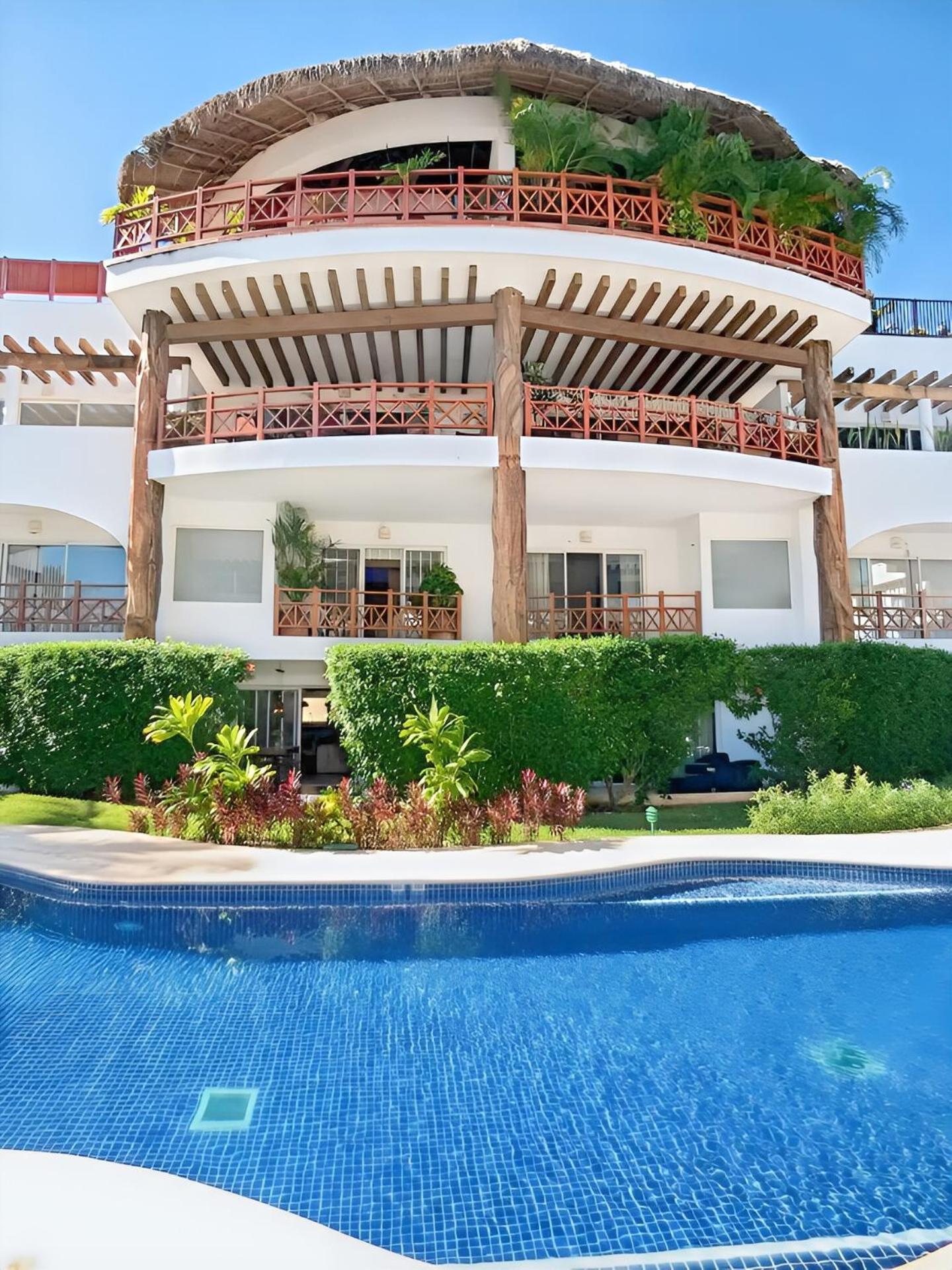 Luxury Duplex -4 Pers- 2Mn Beach&5Th Av, Pool, Gym プレヤデルカーメン エクステリア 写真